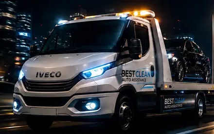 Site de Best Clean Auto Assistance, dépannage et remorquage.